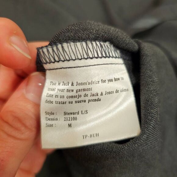 Jack and Jones Steward Shirt size Medium men's Relaxed Fit Shirt - Picture 5 of 7